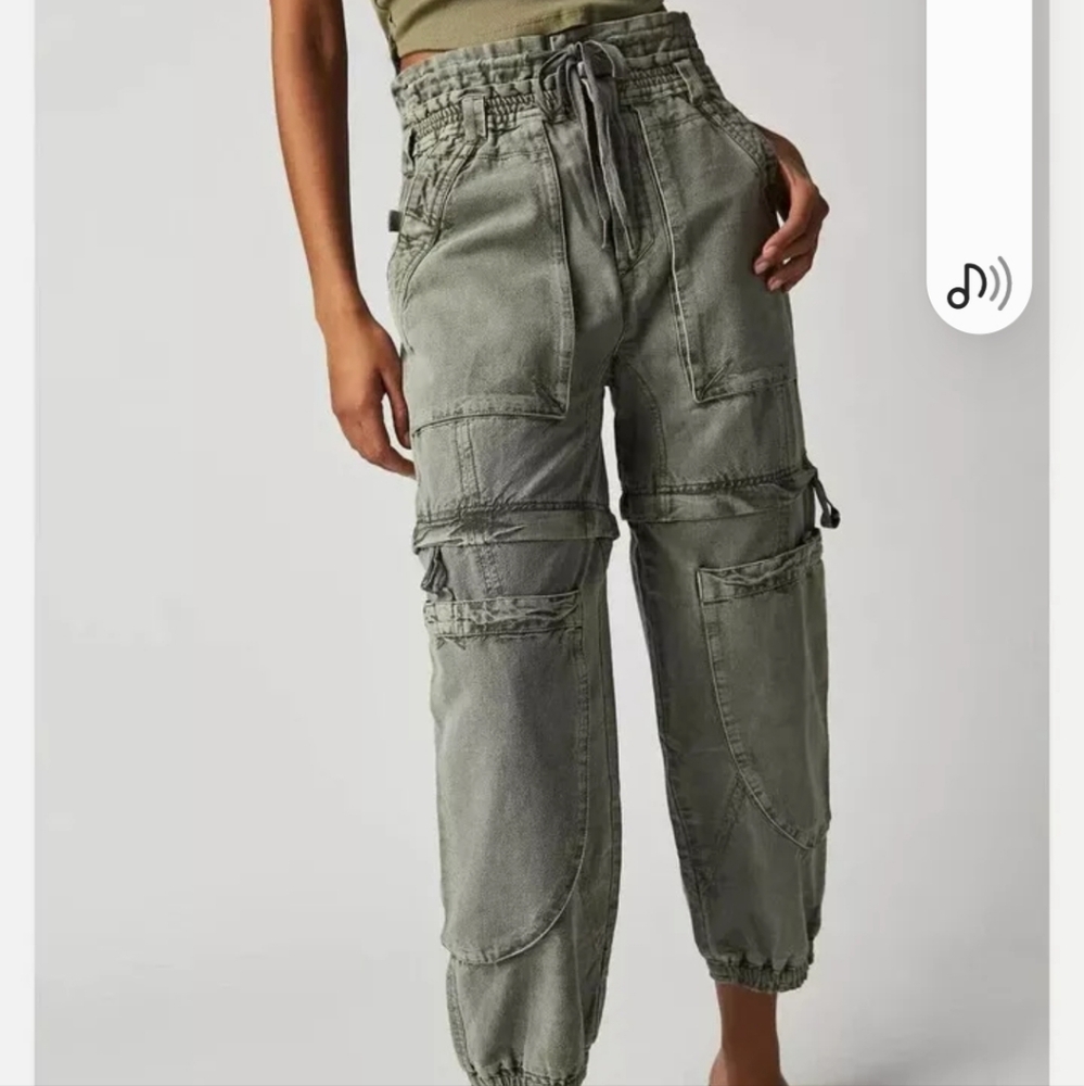 NWOT Free People WOMEN'S Pants Shorts XS Wind Drift Convertible NEW